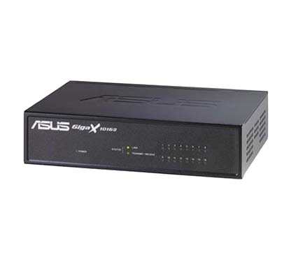 Asus GigaX 1016D Desktop Switch 16x10/100Mbps