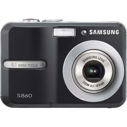 Samsung S860 Digital Photo Camera (Black)