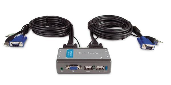 D-Link KVM PS/2 Switch 2xPC