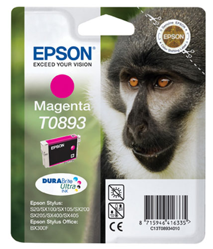 Epson T0893 Magenta Ink Cartridge
