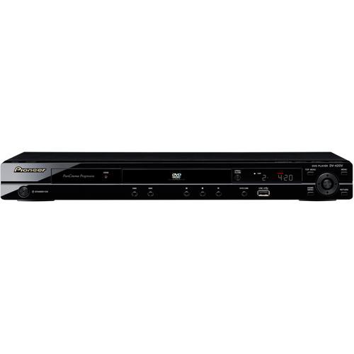 Pioneer DV-420V-K Multi-format DVD Player with HDMI, USB and CD->USB Recording (