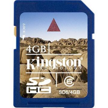 Kingston SecureDigital High Capacity 4GB Class 6