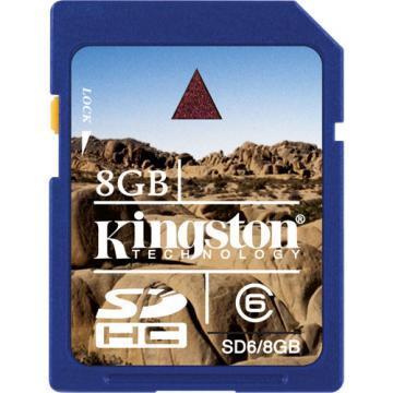 Kingston SecureDigital High Capacity 8GB Class 6