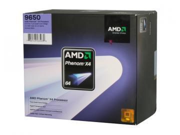 AMD Phenom X4 Quad Core 9650, Socket AM2+, 95W, 65nm SOI, BOX