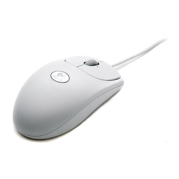 Logitech RX250 Optical Mouse, USB / PS/2, sea grey