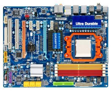 Gigabyte GA-MA790X-UD3P, AMD 790X, DualDDR2-1066 SATA2, RAID, GBLAN, CF,FW,ATX