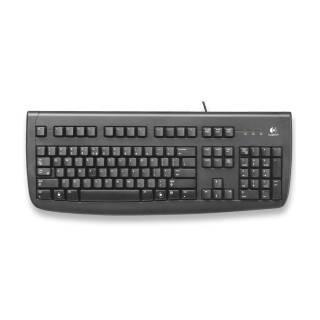 Logitech Deluxe Keyboard Black USB