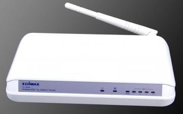Edimax Wireless 802.11g/54Mbit ADSL2+ Broadband Router, 1xAnnex A, WPA