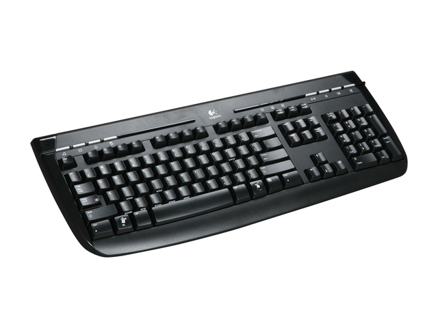 Logitech Internet 350 Keyboard Black USB