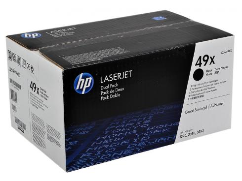 HP LaserJet Q5949A Dual Pack Black Print Cartridge
