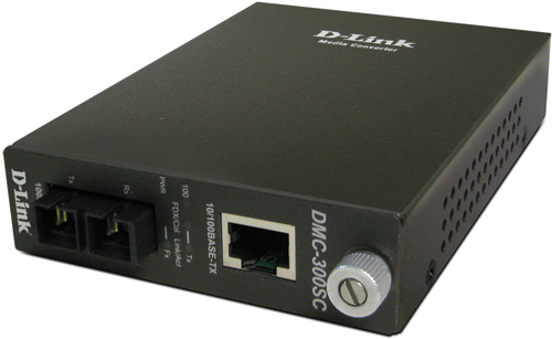 D-Link DMC-300SC 10/100BaseTX (RJ45)-100BaseFX MM (SC-Duplex)