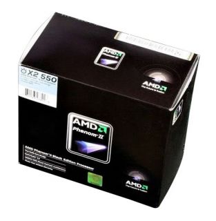 AMD Phenom II X2 550 Black Edition, Socket AM3, 3,1 GHz, 7MB