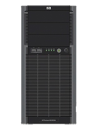 HP ML150T06 QC E5504 1860-4M(250GB NHP LFF SATA, 2GB U, DVDRW