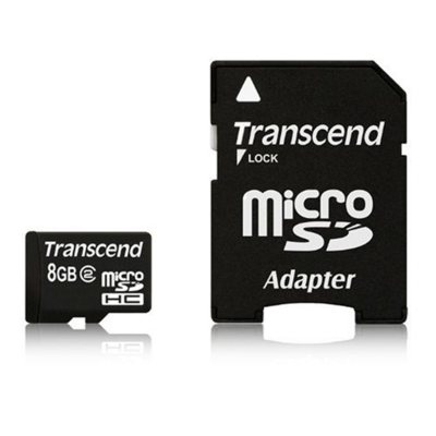 Transcend Micro SDHC 8GB Class 2