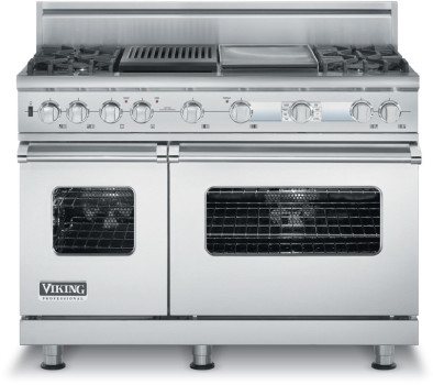 Viking 48" Custom Sealed Burner Dual Fuel Electronic Control Range - VDSC
