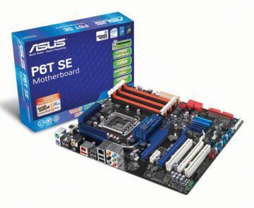 ASUS P6T SE, X58, ICH10R, Triple DDR3 1333