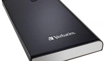 Verbatim 2,5'' 500GB, 5400 RPM External HDD