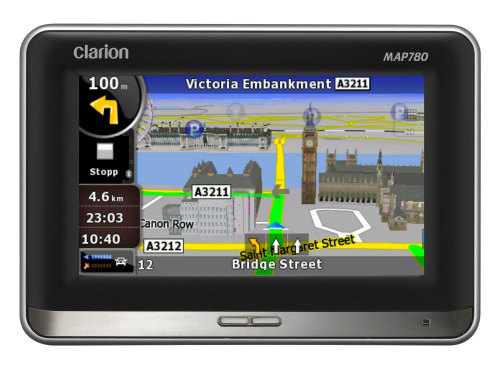 Clarion MAP780 GPS Navigation