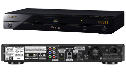Pioneer BDP-430 Blu-Ray Disc Player