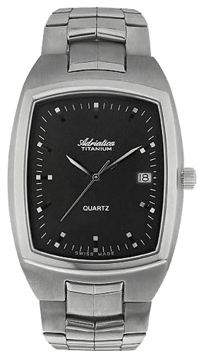 Adriatica 1070 Men`s Titanium Case Wristwatch