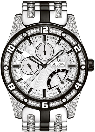 Bulova Crystal 98C103 chronograph