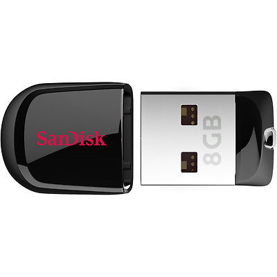 Sandisk Cruzer Fit 8GB USB 2.0