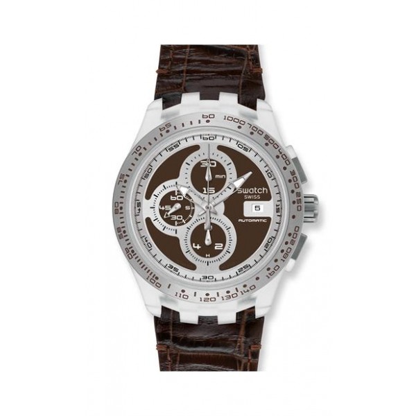 Swatch Irony Right Track Brown chronograph