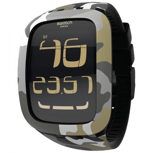 Swatch Touch Camouflage wristwatch