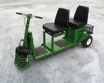 Power Trac PT-2 Scooter Utility Vehicle
