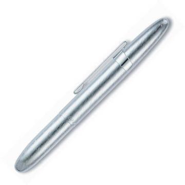 Fisher Brushed Chrome Bullet Space Pen with Clip