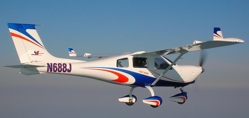 Jabiru J230D light aircraft