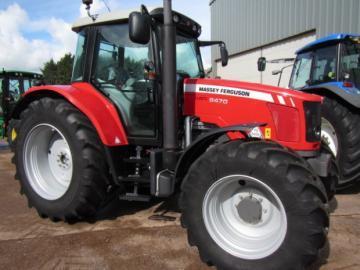 Massey Ferguson 6470 135hp Panoramic special tractor