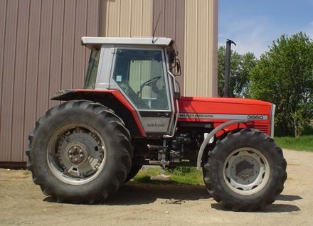 Massey Ferguson 3660 102hp Special / Fruit / Ground Effect tractor