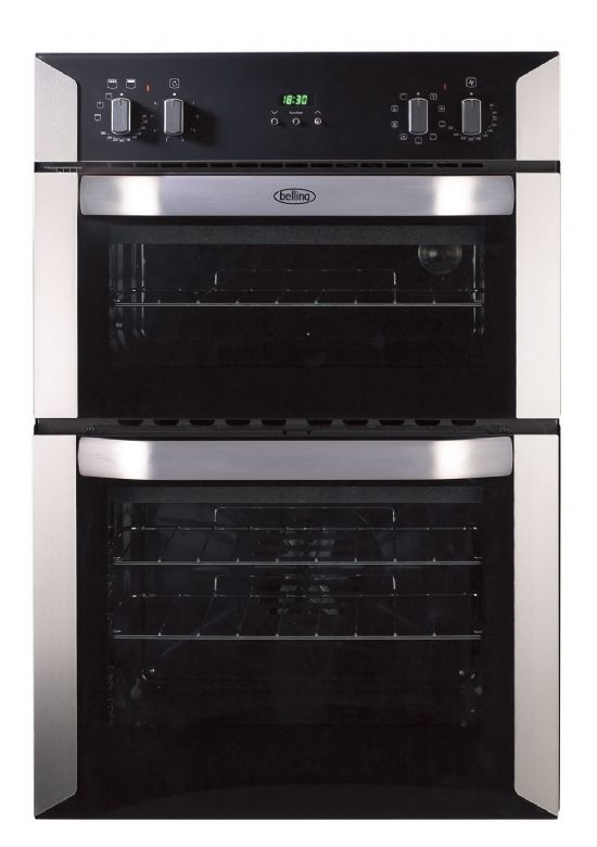 Belling BI90MF 90cm built-in electric multifunction double oven with programmabl