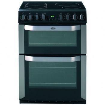 Belling FSE60i 60cm electric multifunction double oven with induction hotplate a