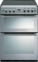 Stoves 61DFDOT 600mm wide Dual Fuel Double Oven Cooker with Gas Hob