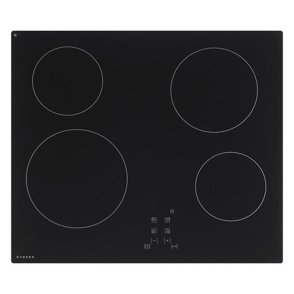 Stoves SEH600CTC SEH600CR 600mm Electric Ceramic Hob with Touch Controls