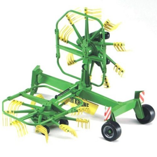 Bruder Krone dual rotary swath windrower toy
