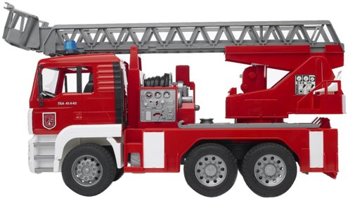 Bruder MAN Fire engine with selwing ladder toy