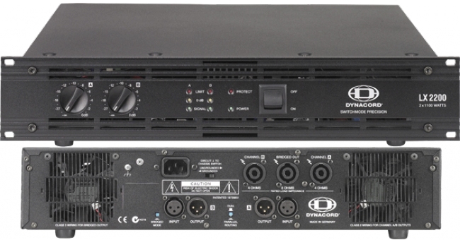 DYNACORD LX 2200 power amplifier