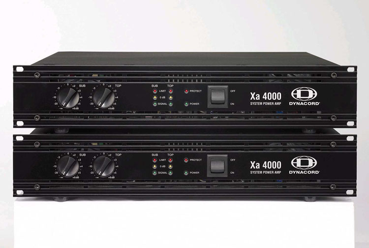 DYNACORD Xa 4000 controller power amplifier