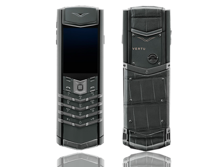Vertu Signature Zirconium luxury mobile phone
