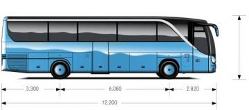 Setra TopClass S 415 HDH coach bus