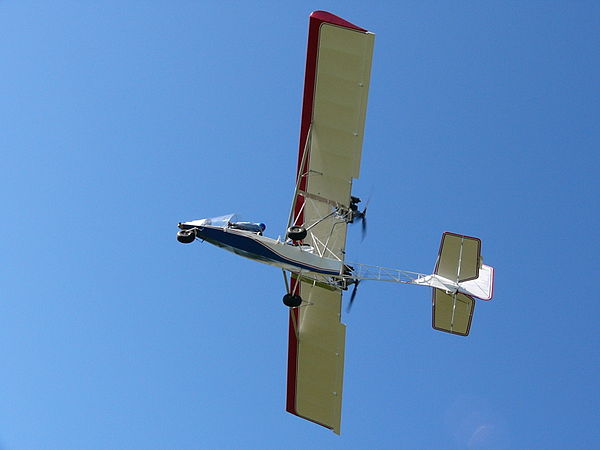 Blue Yonder Twin Engine EZ Flyer two-seat, open cockpit aircraft