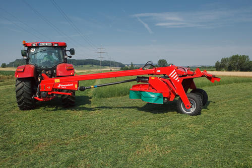 Kverneland Taarup 4336 LR trailed disc mower conditioner