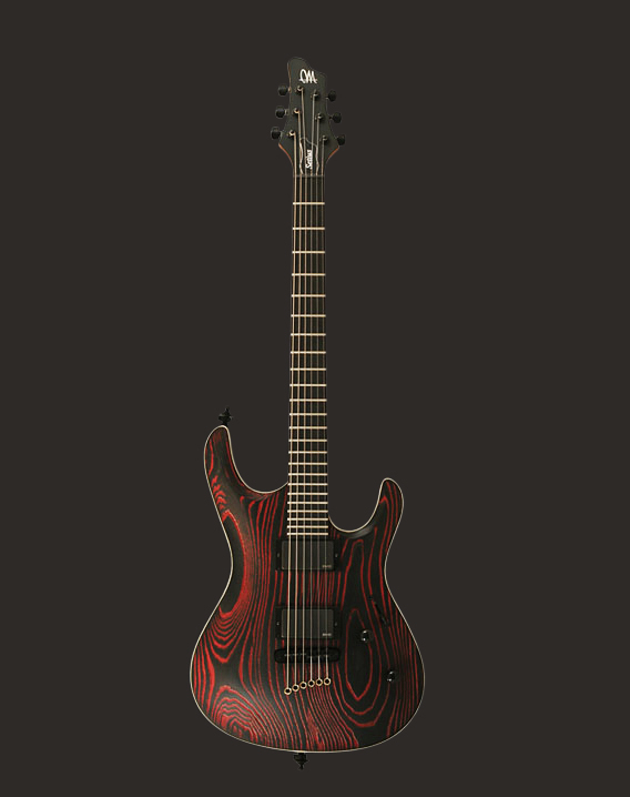 Mayones Setius GTM 6 Gothic guitar