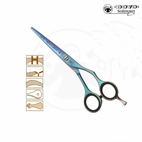 DOVO Premium 5" Plasma Coated hairscissors