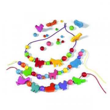 HABA Bambini Beads Threading Animals toy