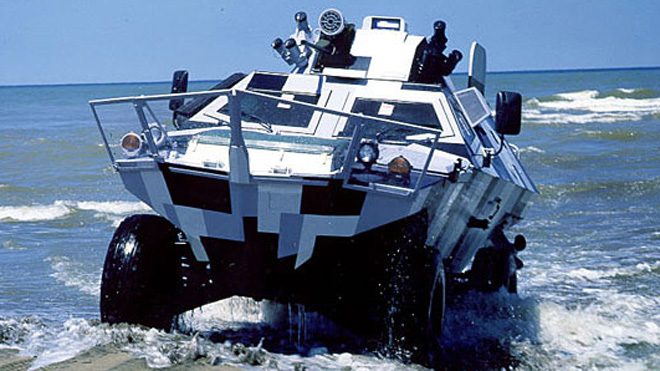Otokar Cobra Amphibious Vehicle
