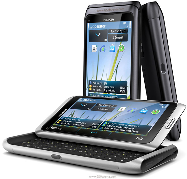 Nokia E7-00 Silver mobile phone